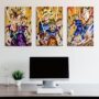 Cuadro de Colección: Dragon Ball Z – Saiyayines – 01