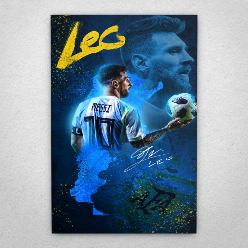 Cuadro de Messi – Argentina – 05