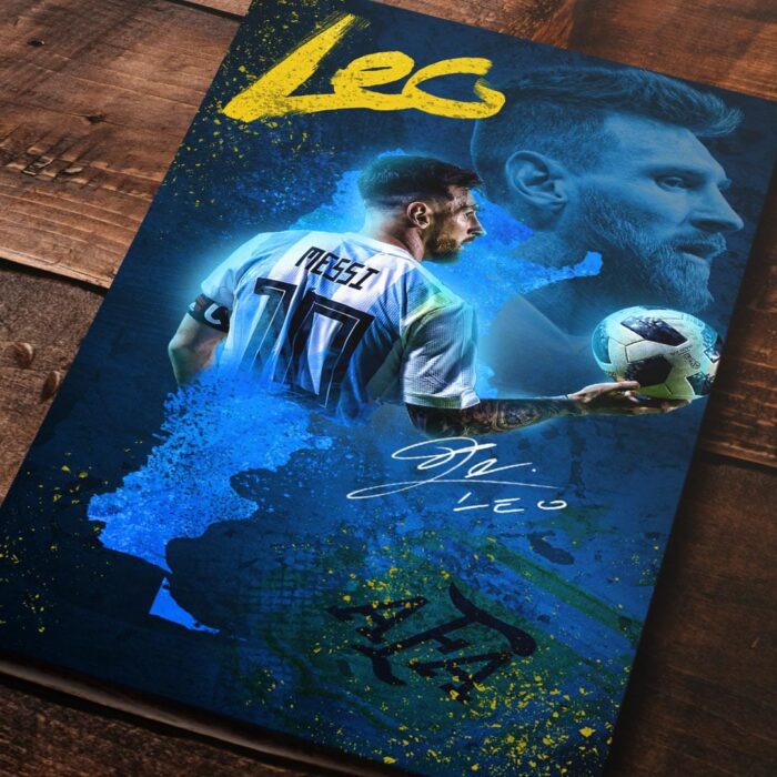 Cuadro de Messi – Argentina – 05
