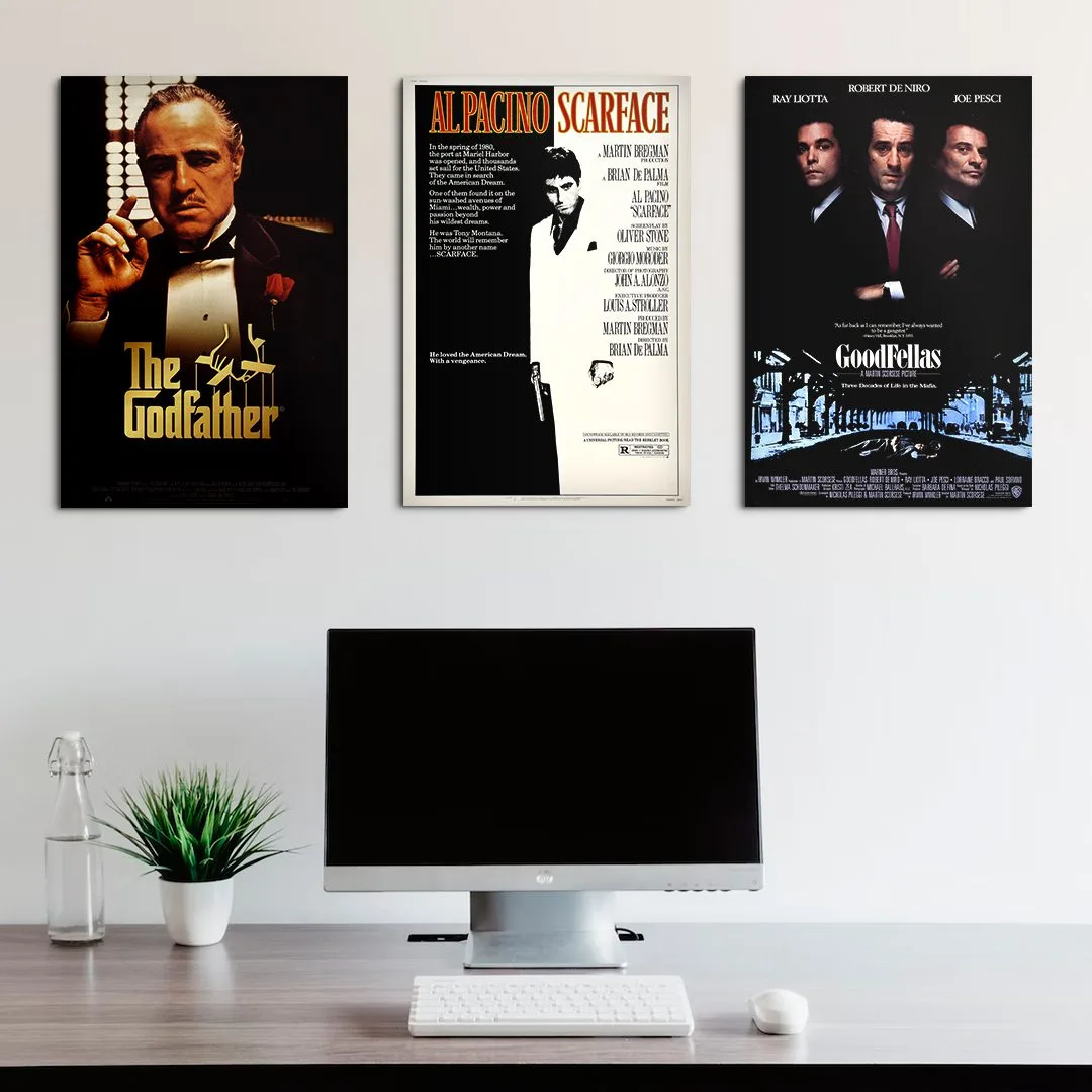 Cuadro de Colección: Películas de Mafia