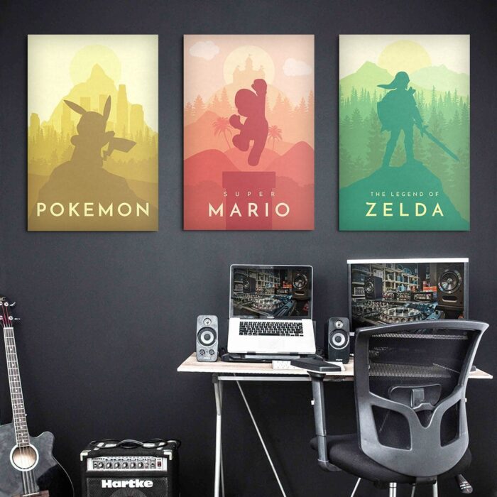 Cuadro de Colección: Videojuegos Clásicos