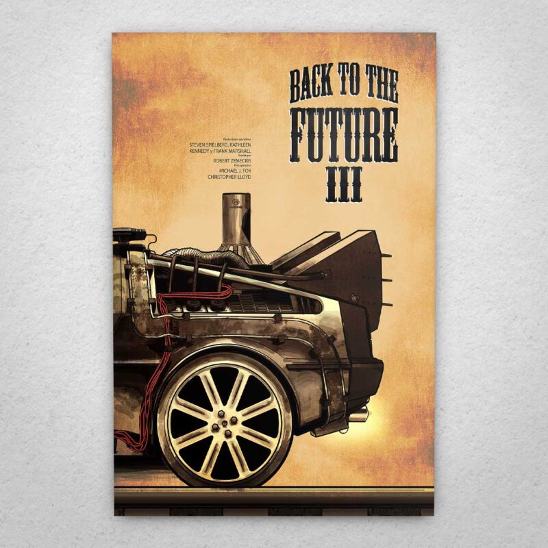 Cuadro de Volver al Futuro 3 – 03