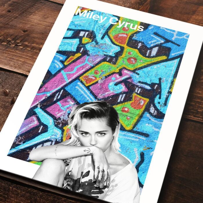 Cuadro de Miley Cyrus – 01