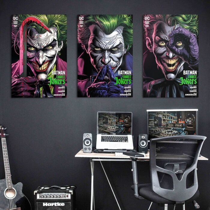 Cuadro de Colección: Batman – Three Jokers