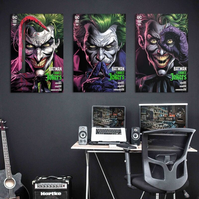 Cuadro de Colección: Batman – Three Jokers