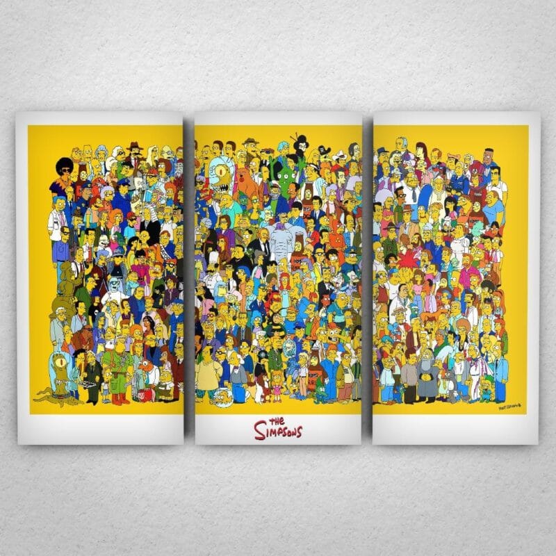 Cuadro de Los Simpson – 02