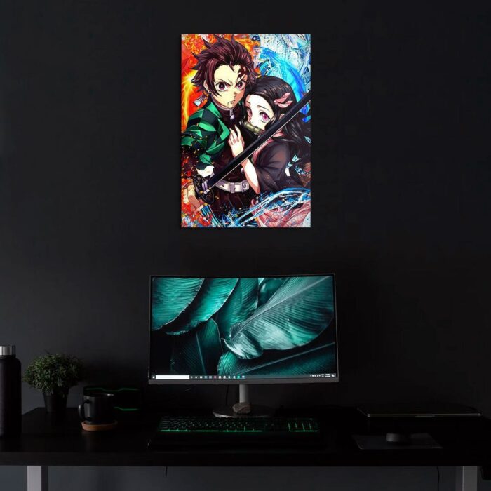Cuadro de Demon Slayer – Tanjiro y Nezuko – 01