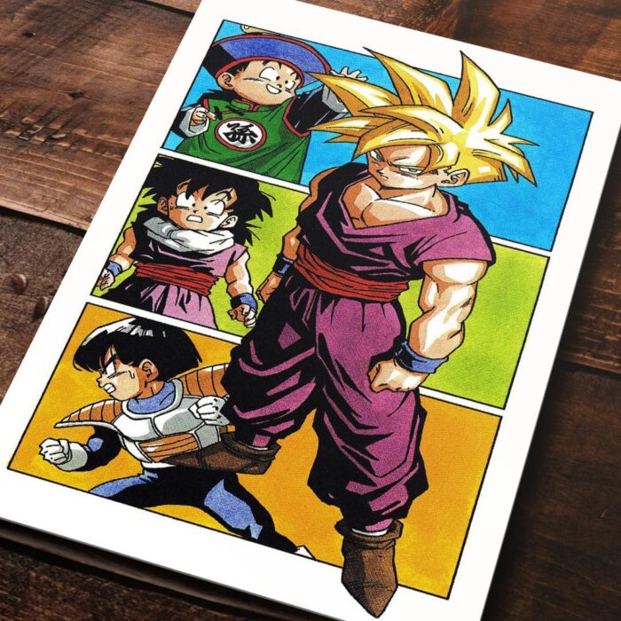 Cuadro de Dragon Ball Z – Gohan – 04