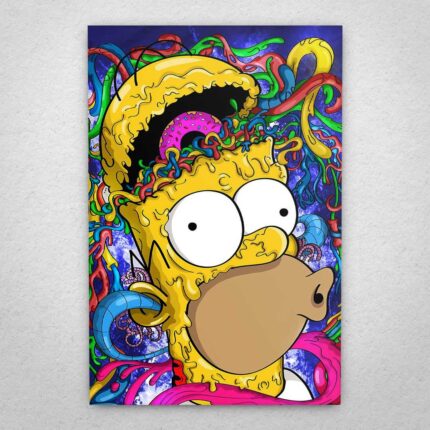 Cuadro de Los Simpson – Homero – 02
