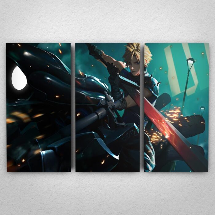 Cuadro de Final Fantasy VII – Cloud – 02
