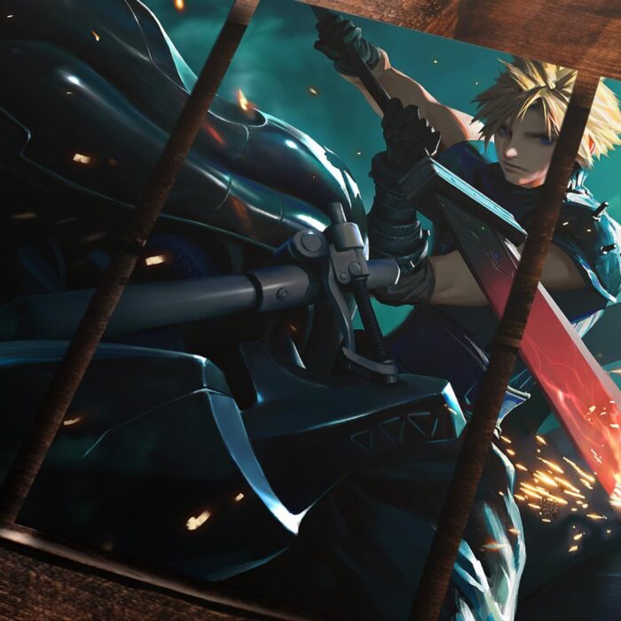 Cuadro de Final Fantasy VII – Cloud – 02