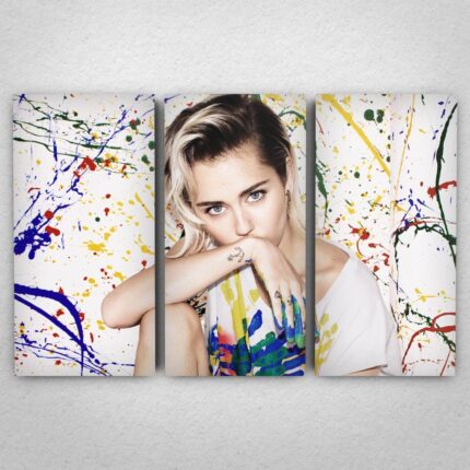Cuadro de Miley Cyrus – 02