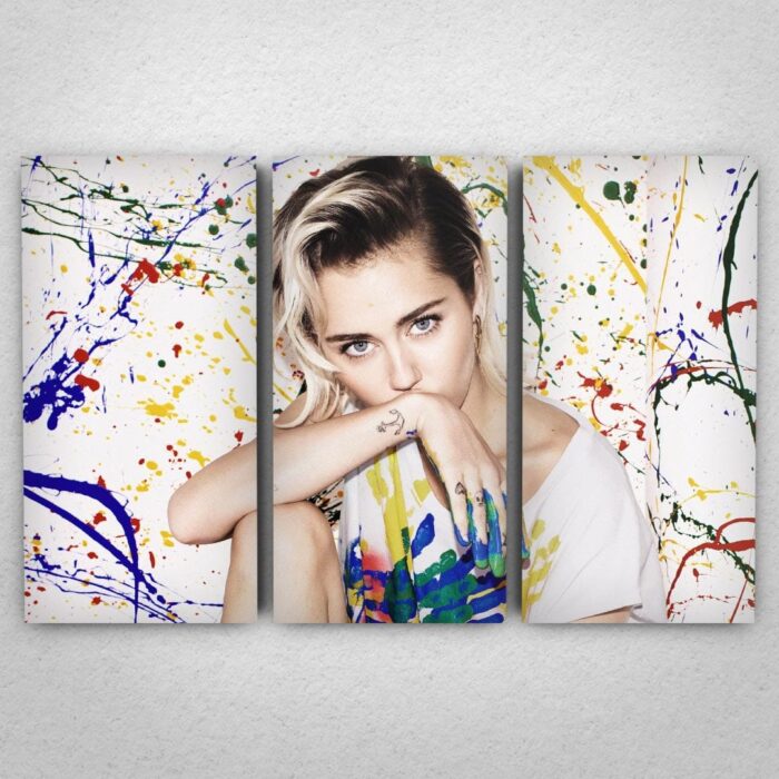 Cuadro de Miley Cyrus – 02