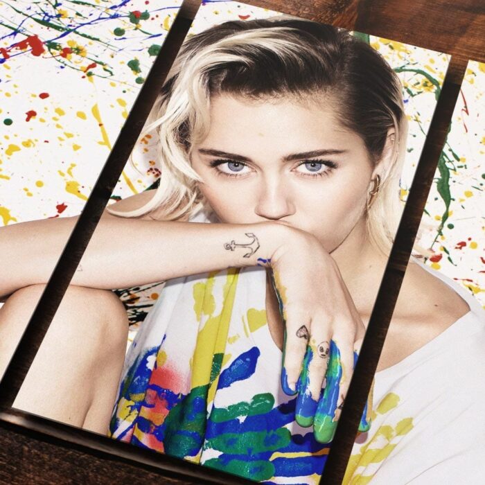 Cuadro de Miley Cyrus – 02