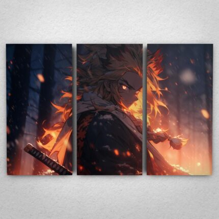 Cuadro de Demon Slayer – Rengoku – 02