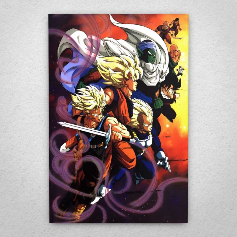 Cuadro de Dragon Ball Z – Guerreros Z – 02