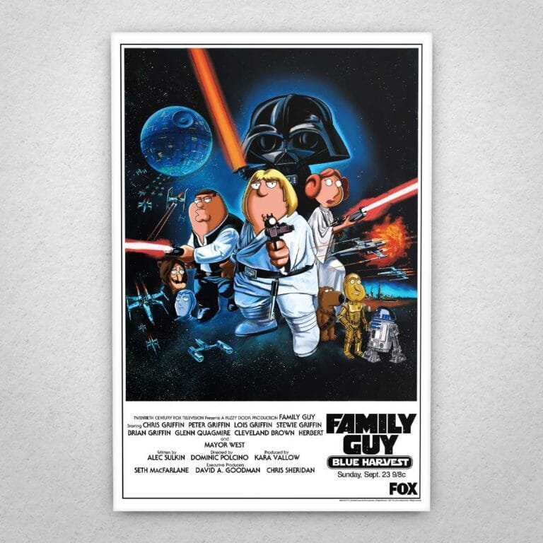 Cuadro de Family Guy - Star Wars