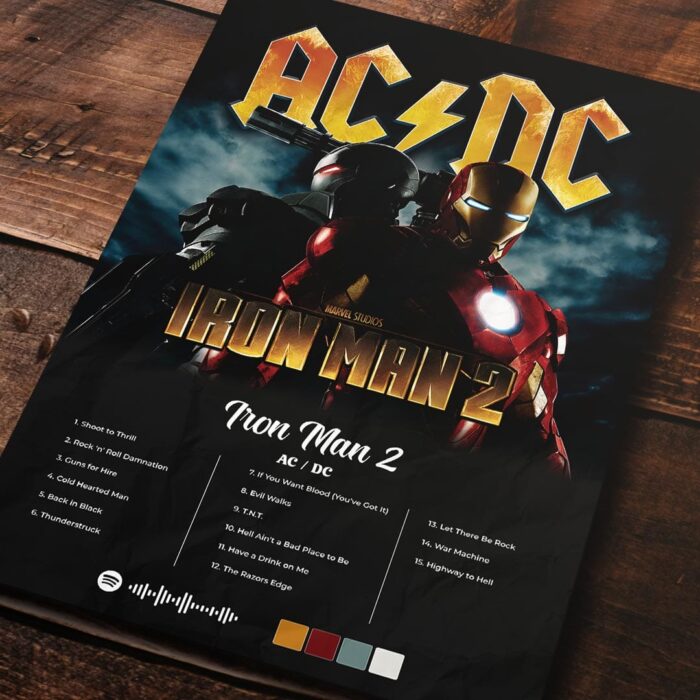 Cuadro de AC DC – Iron Man 2