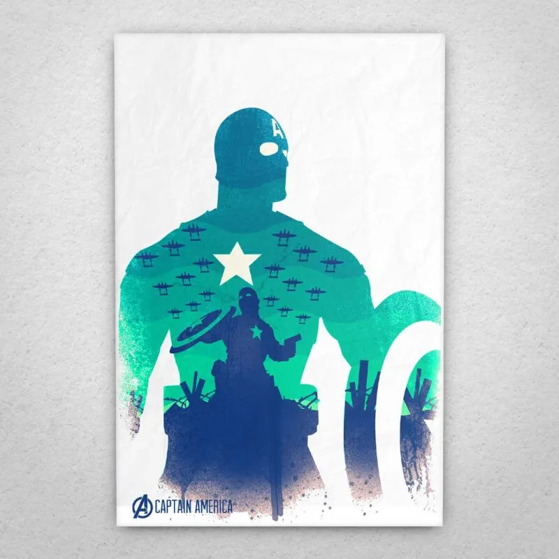 Cuadro de Avengers - Capitán América - 01