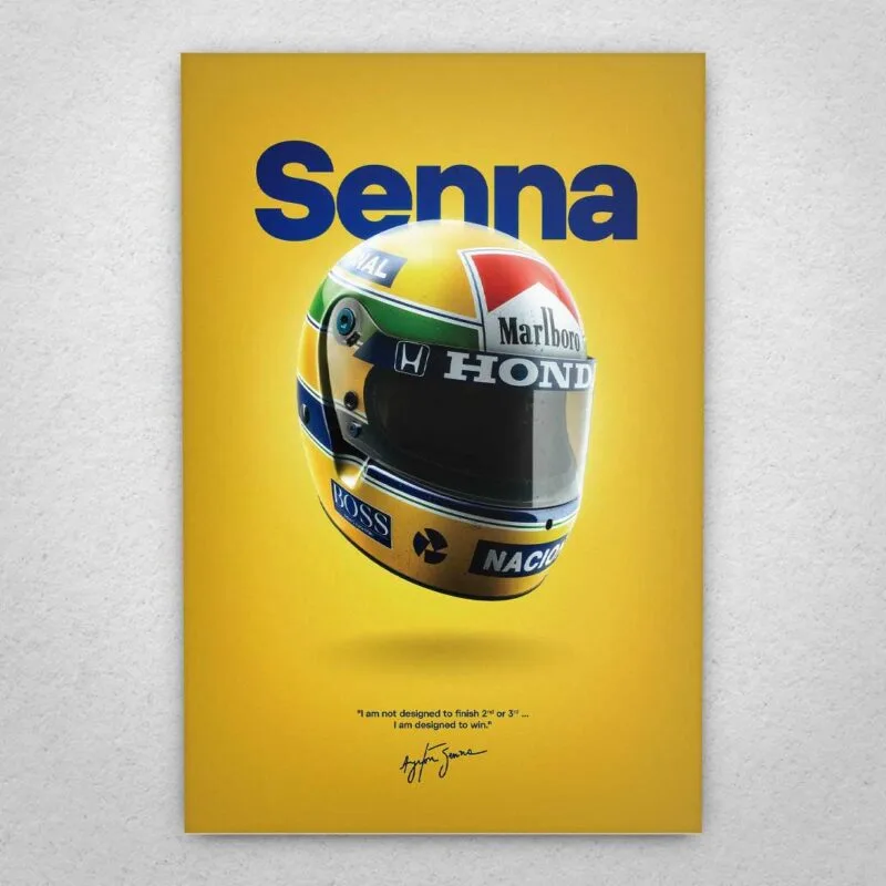 Cuadro de F1 Ayrton Senna - 01