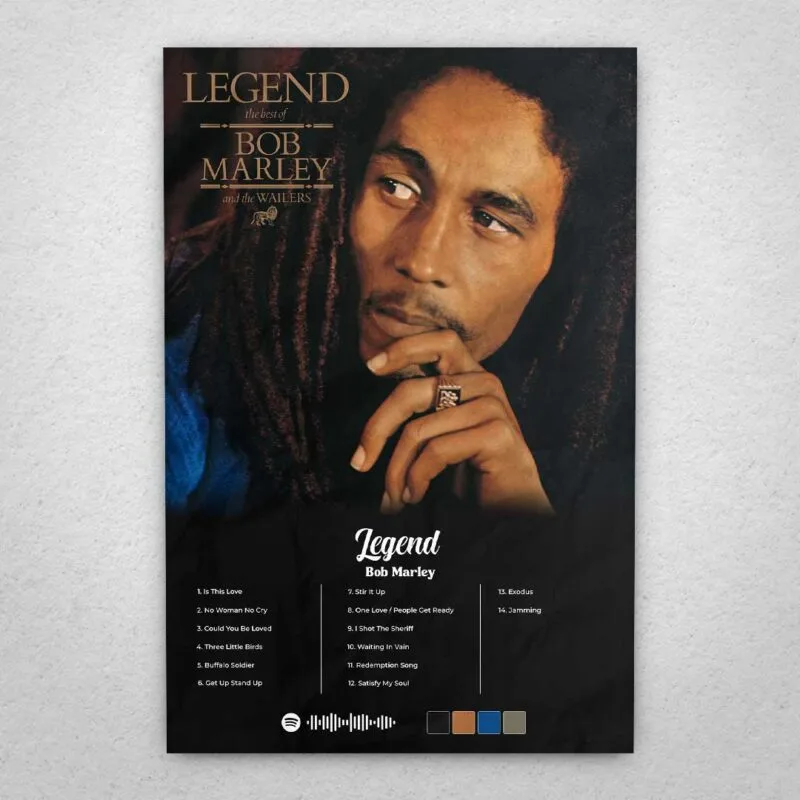 Cuadro de Bob Marley - Legend