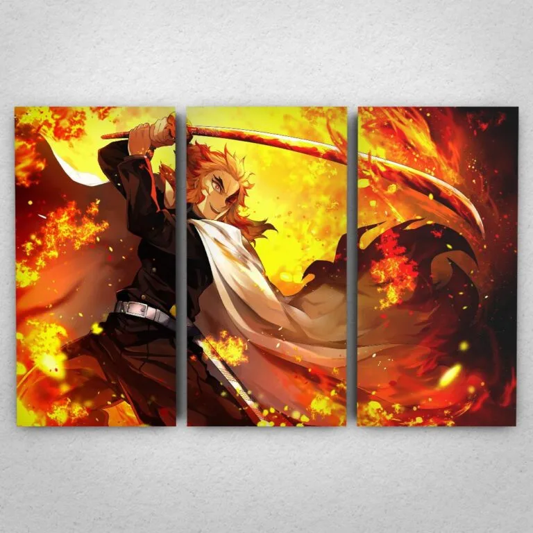 Cuadro de Demon Slayer - Rengoku - 04