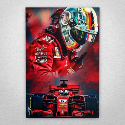 Cuadro de Sebastián Vettel – 01