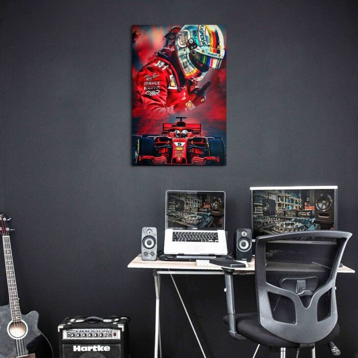 Cuadro de Sebastián Vettel – 01