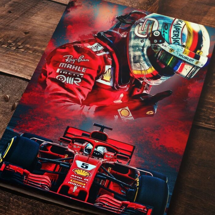 Cuadro de Sebastián Vettel – 01