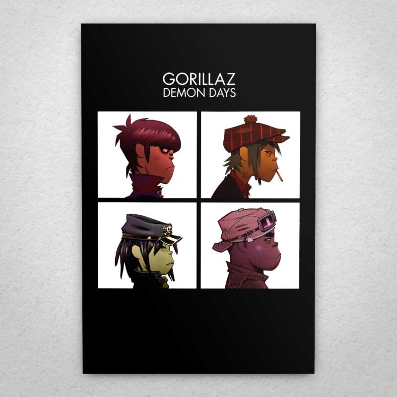 Cuadro de Gorillaz – Demon days