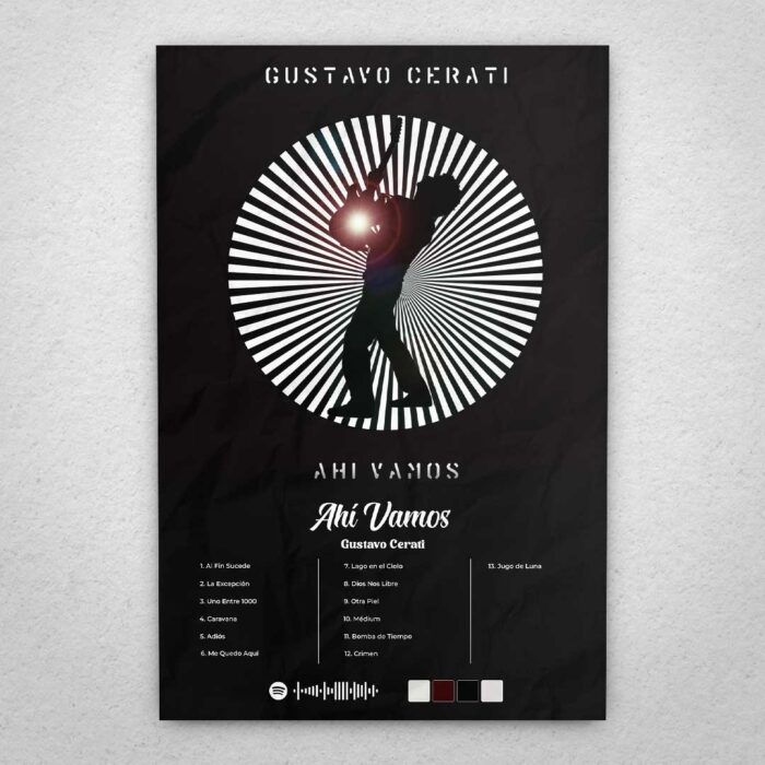 Cuadro de Gustavo Cerati – Ahí vamos