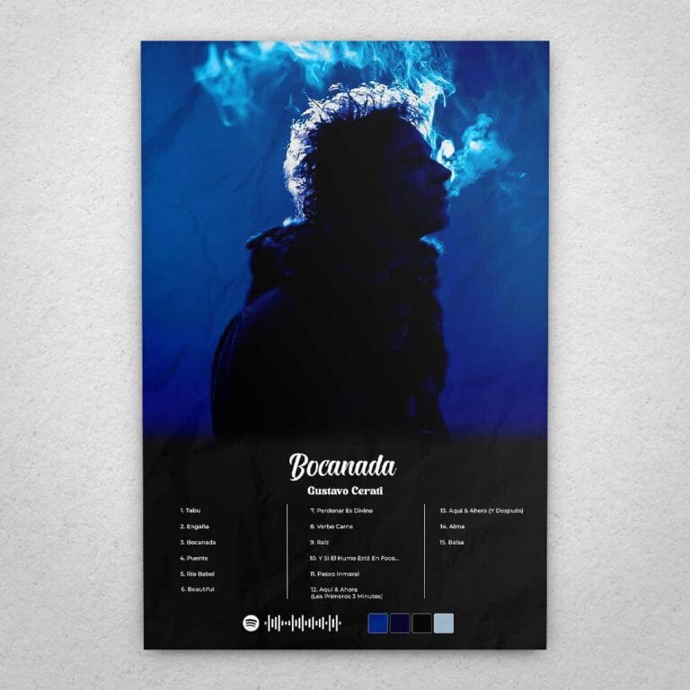 Cuadro de Gustavo Cerati – Bocanada