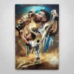Cuadro de Messi - Argentina - 06
