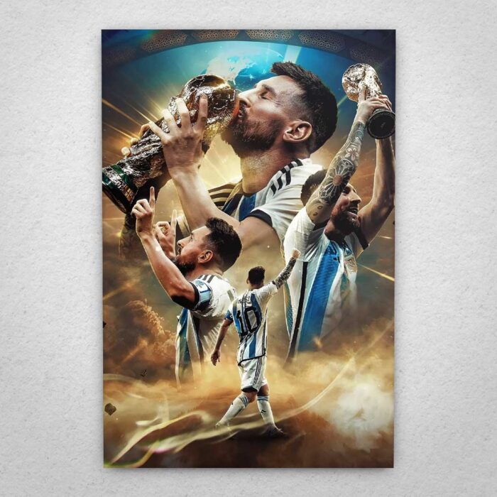 Cuadro de Messi – Argentina – 06
