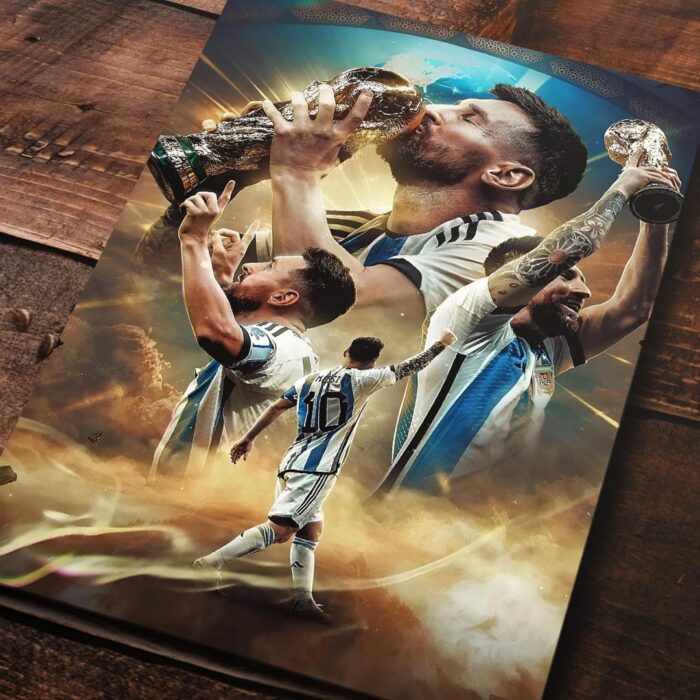 Cuadro de Messi – Argentina – 06