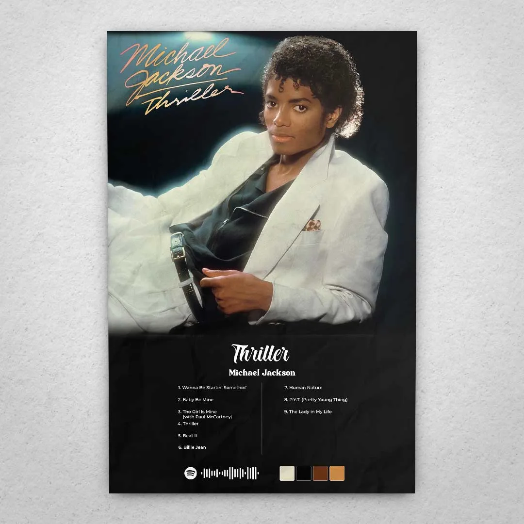 Michael Jackson - Thriller a Cuadro de Michael Jackson - Thriller