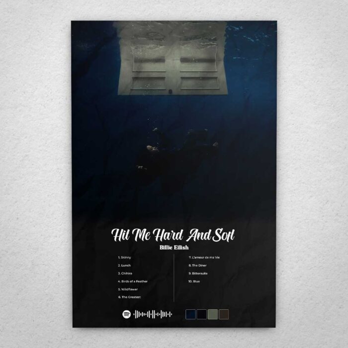 Cuadro de Billie Eilish – Hit me hard and soft