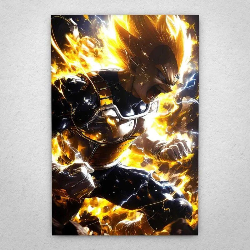 Cuadro de Dragon Ball Z - Majin Vegeta - 02