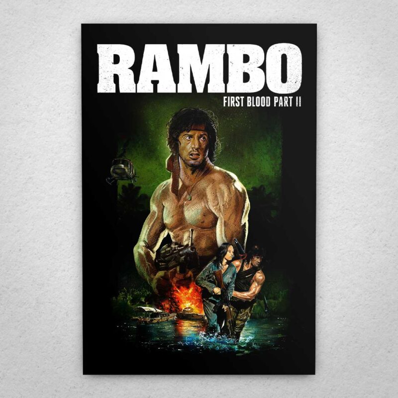 Cuadro de Rambo II