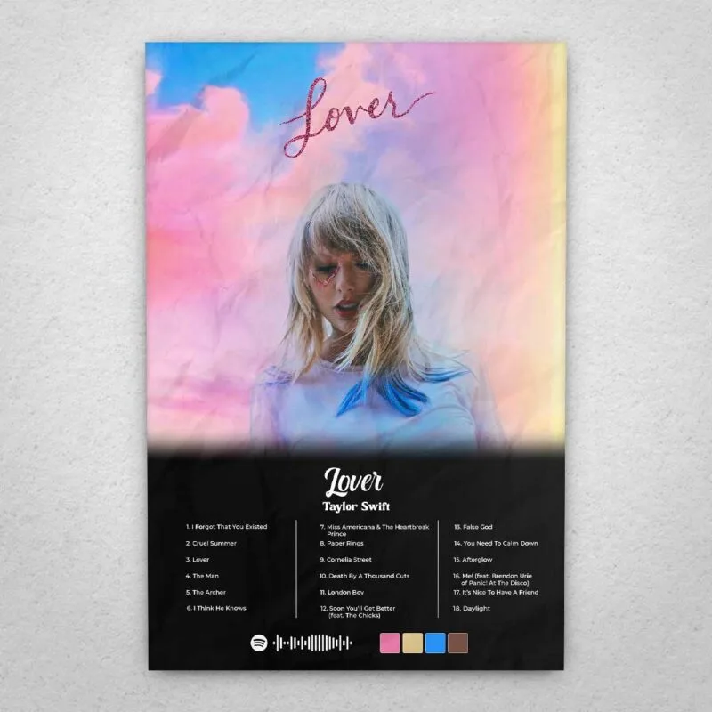 Cuadro de Taylor Swift - Lover