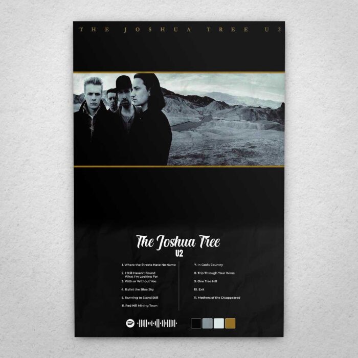 Cuadro de U2 – The joshua tree