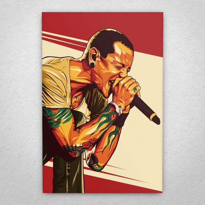 Cuadro de Linkin Park - Chester Bennington