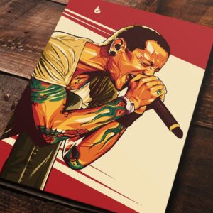 Cuadro de Linkin Park – Chester Bennington