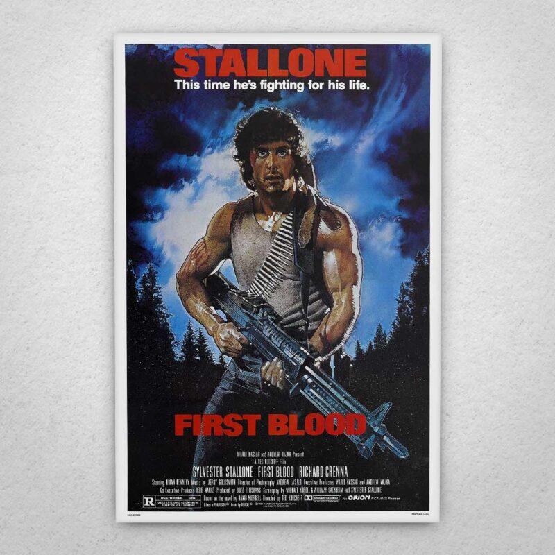 Cuadro de Rambo – First Blood – 02