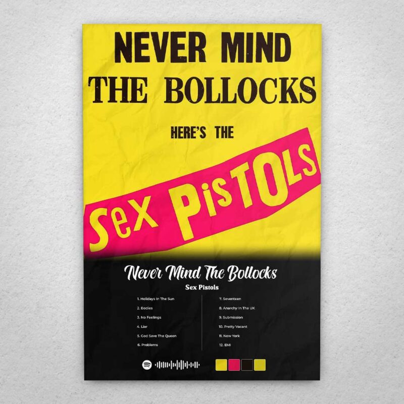 Cuadro de Sex Pistols – Never mind the bollocks