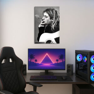 Cuadro de Nirvana – Kurt Cobain – 01