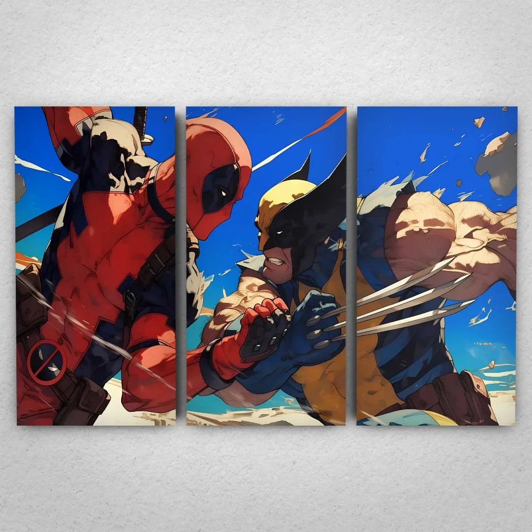 Deadpool vs Wolverine a Cuadro de Deadpool vs Wolverine