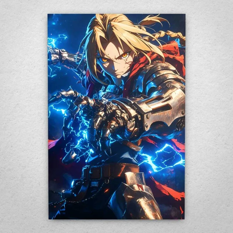 Cuadro de Full Metal Alchemist – Edward Elric