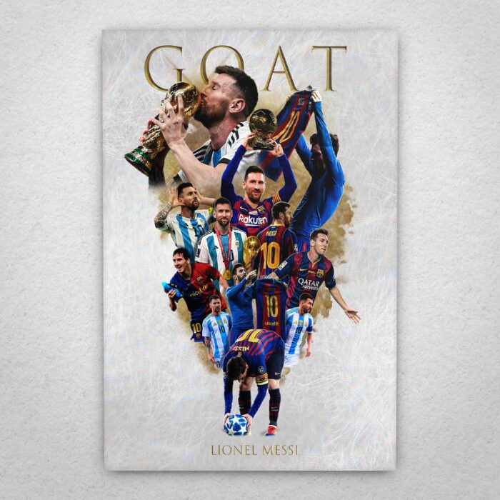 Cuadro de Messi – Argentina y FC Barcelona – 02