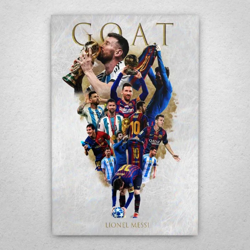 Cuadro de Messi - Argentina y FC Barcelona - 02